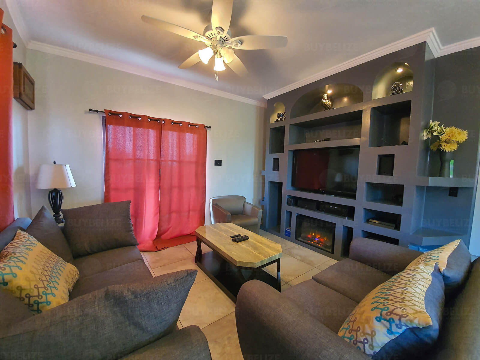Beautiful Fully Furnished 2 Bed 1 Bath Apartment for Rent in Sunset Park Belize