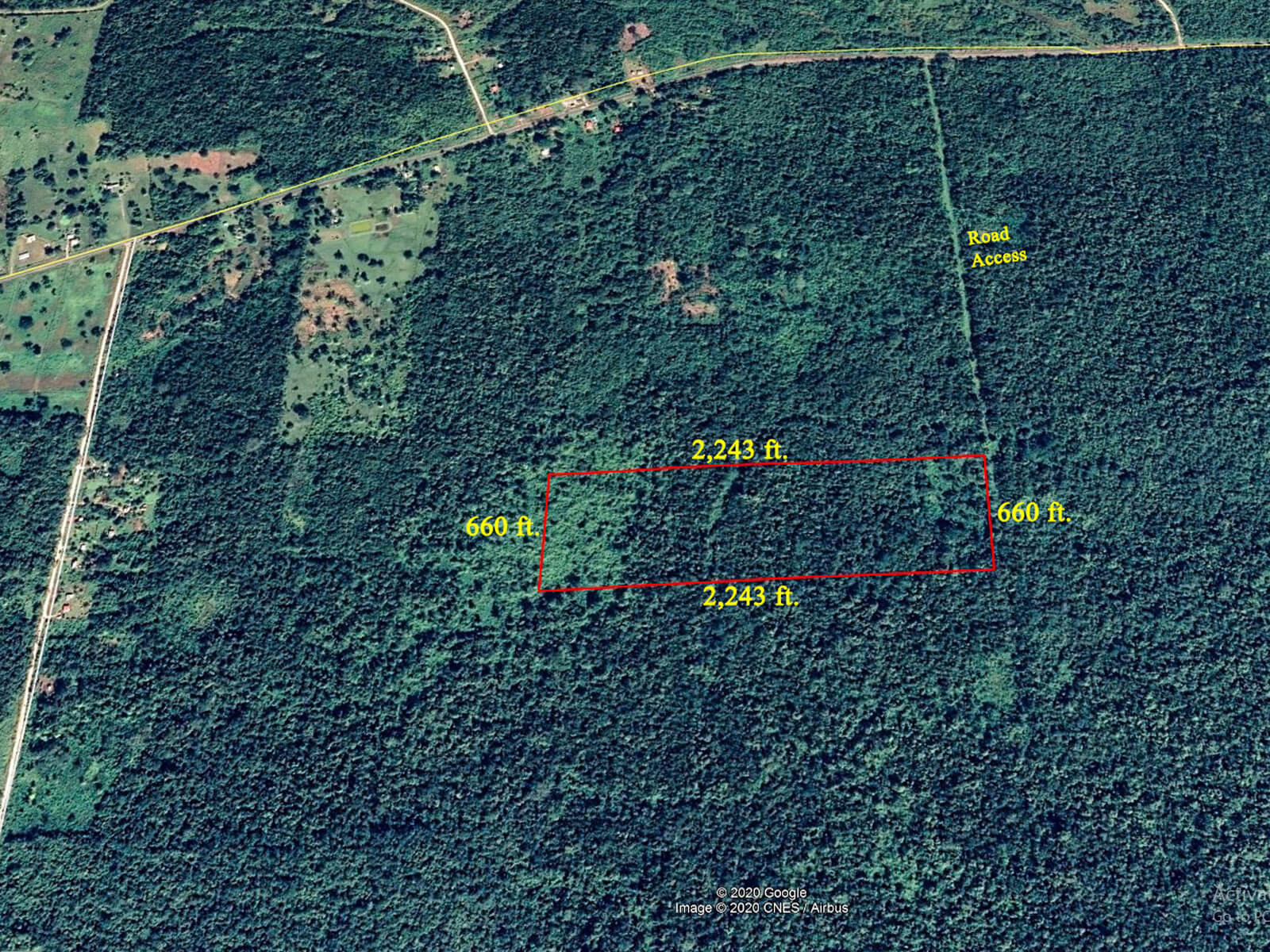 34 acres of Pristine Land for Sale in Belize District