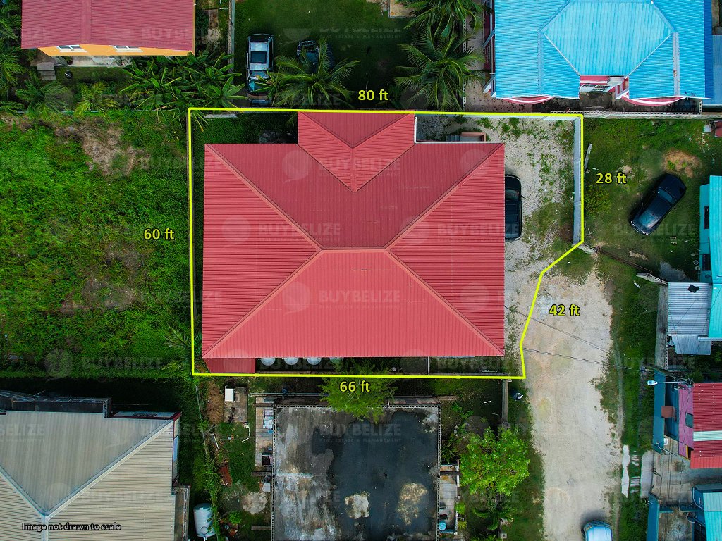 Fourplex Apartment Building for sale in Belize City