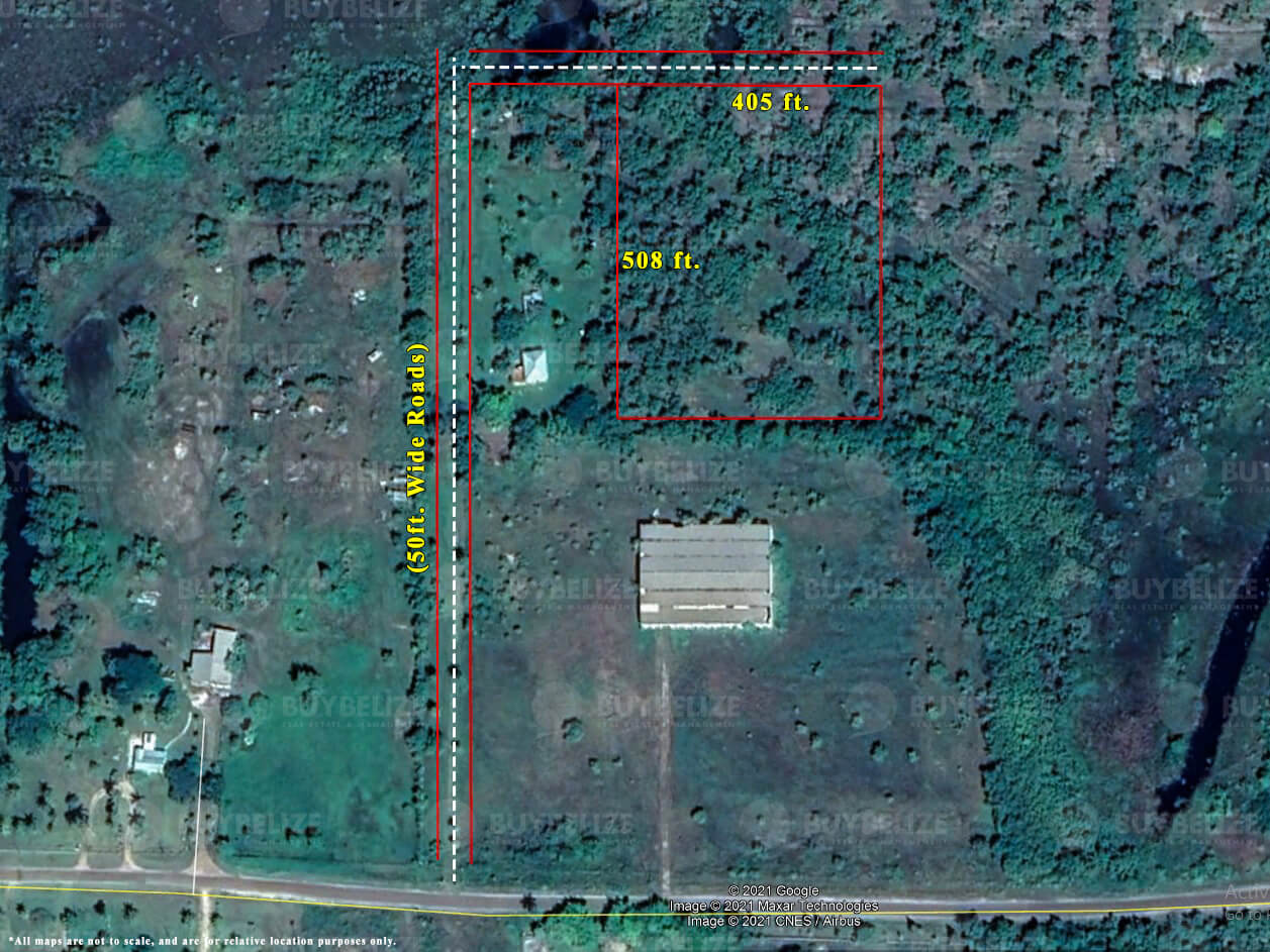 Land for Sale in Burrell Boom Belize