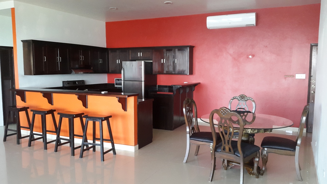 Furnished & Modern 2 Bed Apartment for Rent in Belize City