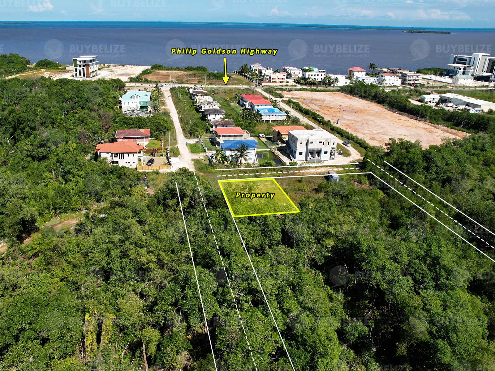 Residential Corner Lot For Sale In Belize City