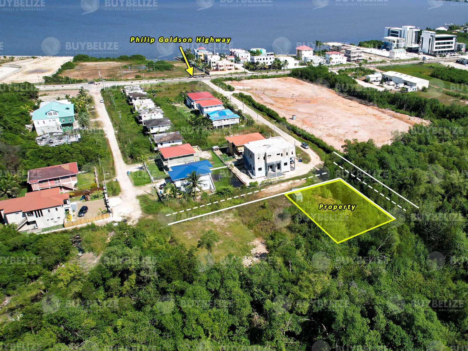 Residential Corner Lot For Sale In Belize City