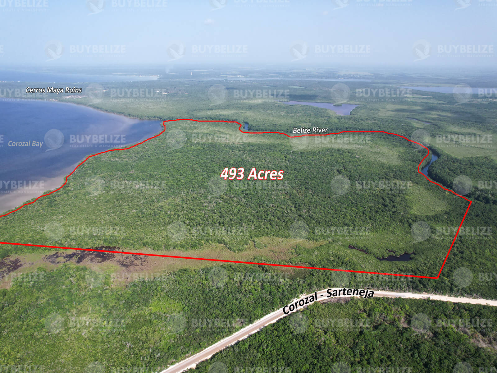 Pristine 493 Acres with Sea and River Frontage