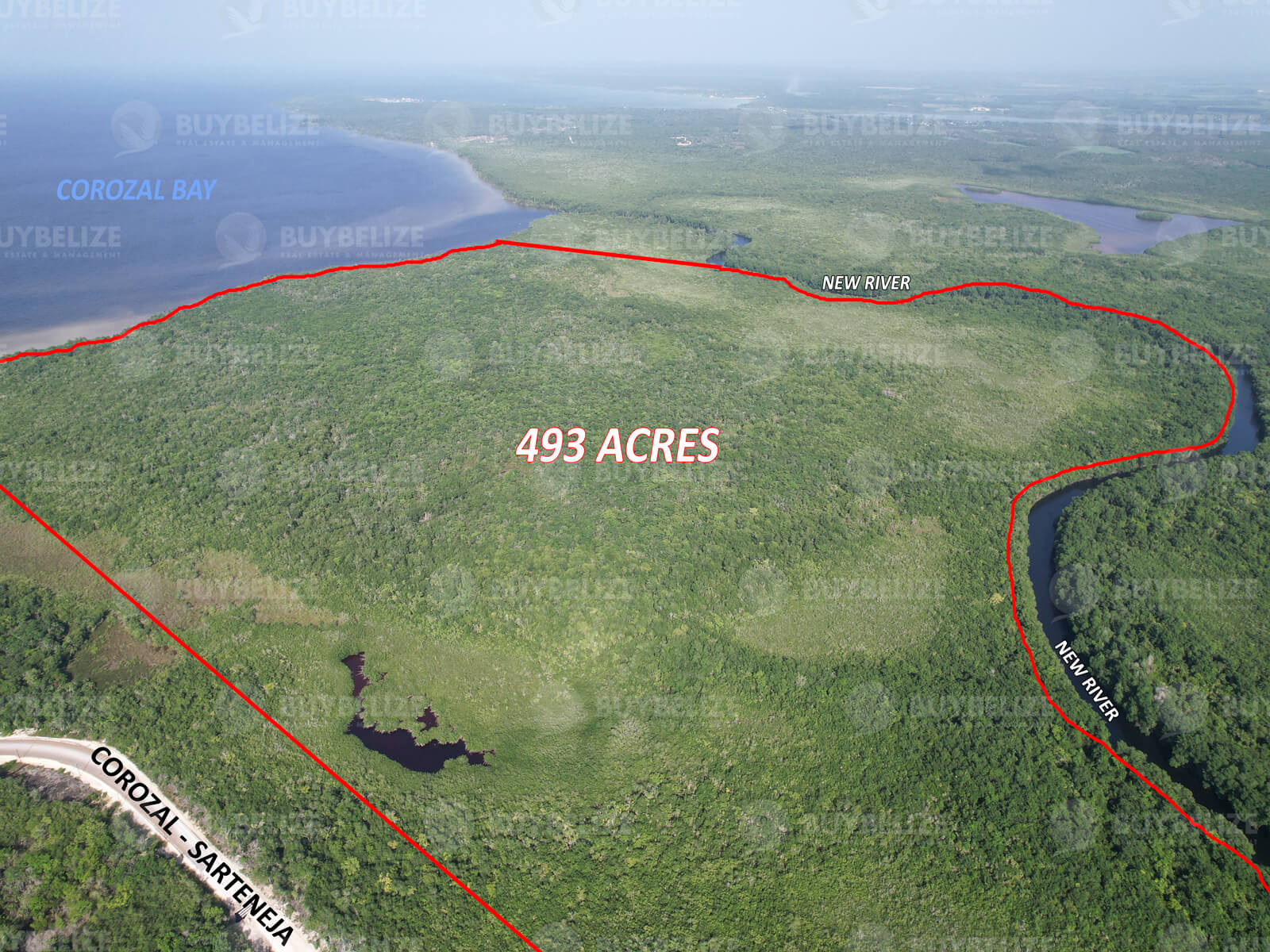 Pristine 493 Acres with Sea and River Frontage