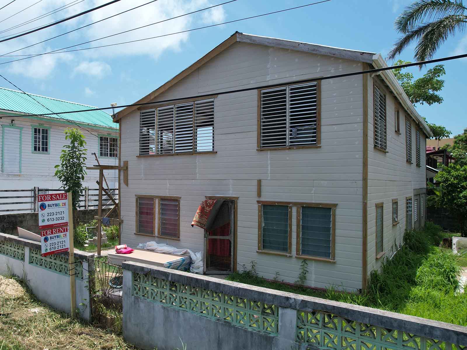 Two Story House located in Belize City, Belize.